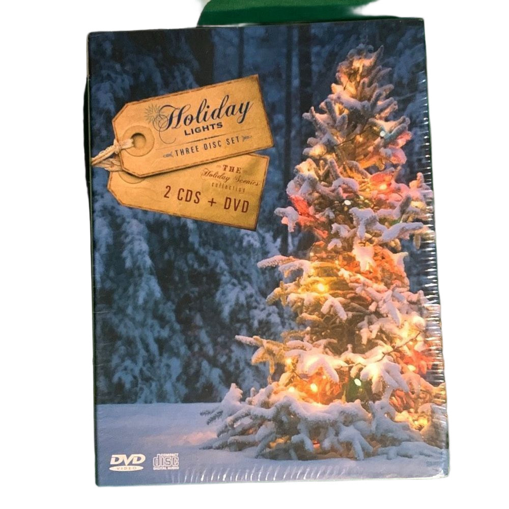 Holiday Lights 3 disc set. 2cds+1dvd New